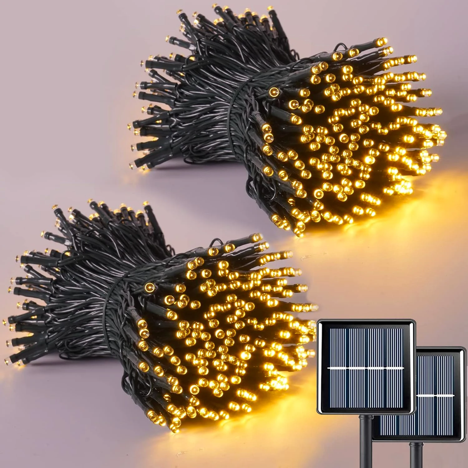 Outdoor Power Outlet Solar - LED Solar Light String 8 Functions