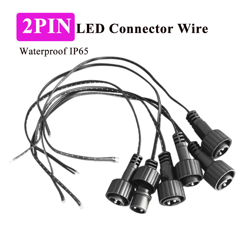 Outdoor Power Board - Outdoor 2Pin LED Connector with 25cm