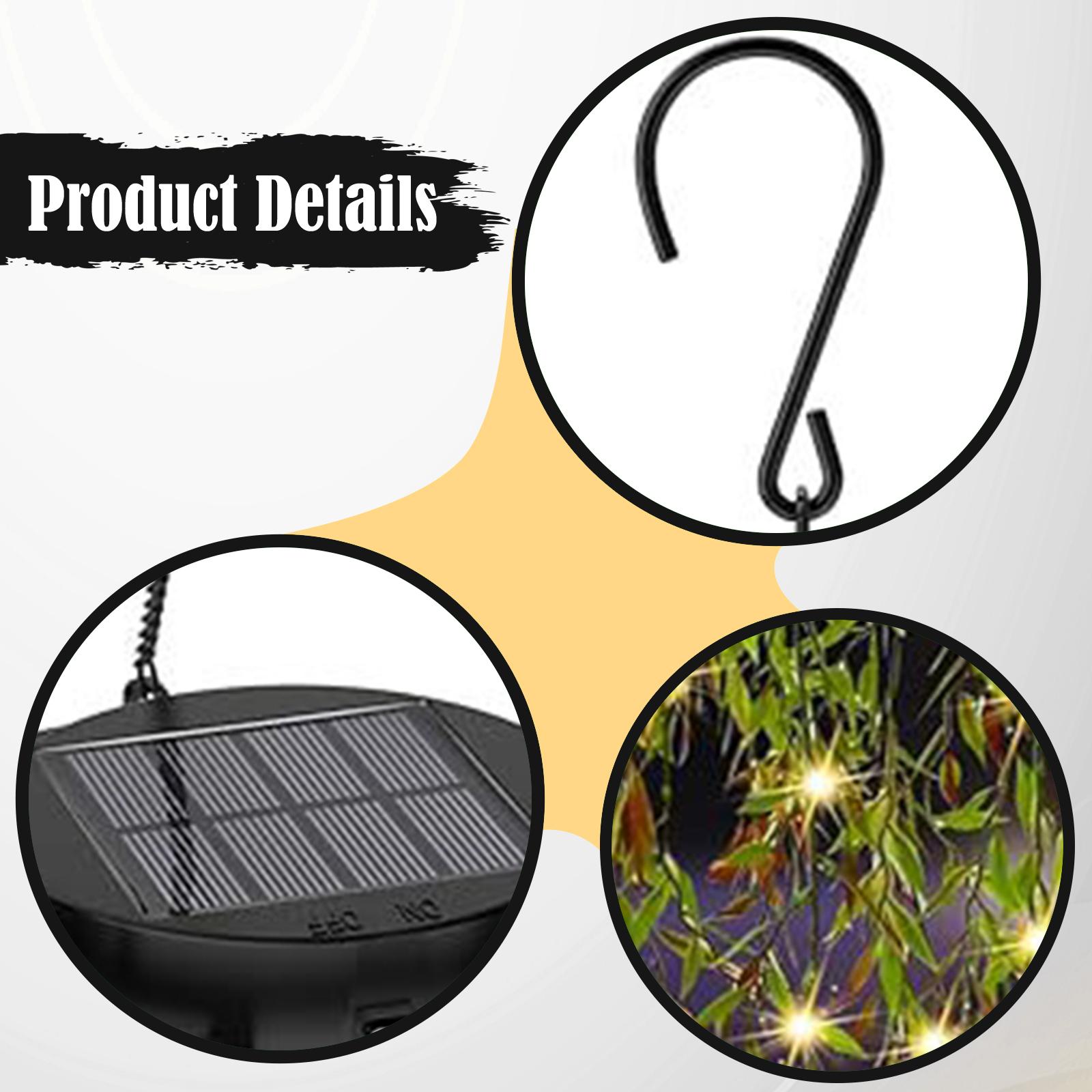 Solar Powered Hanging Light Ar - Outdoor Power And Plant review and price