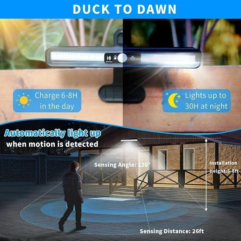 Clip On Solar Motion Lights Ou - Outdoor Power For Lights review and price