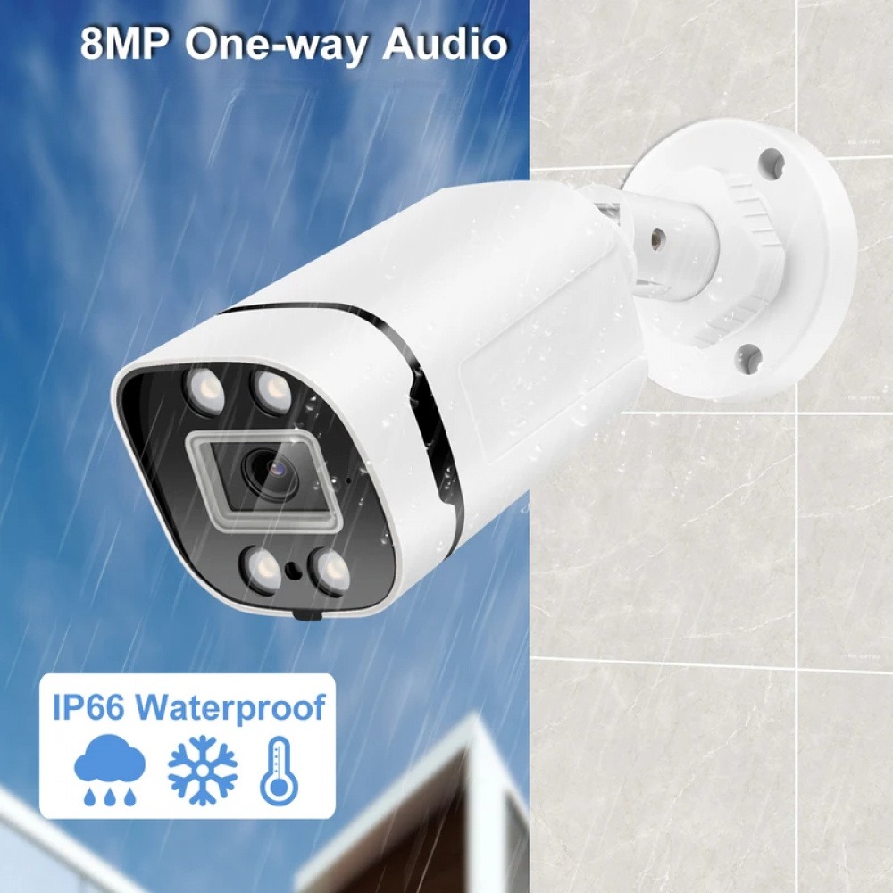 4K 8MP Video Surveillance Came - Outdoor Power Supply 12V review and price