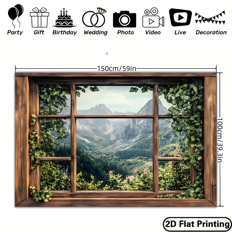 1 piece, green plant window vi - Outdoor Power And Plant review and price