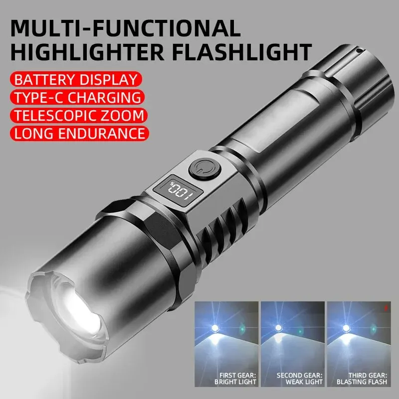Powerful Led Handheld Flashlig - Outdoor Power For Lights review and price