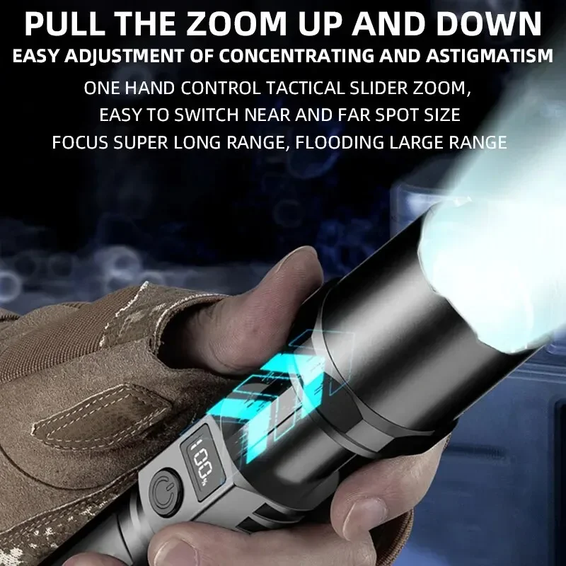 Powerful Led Handheld Flashlig - Outdoor Power For Lights review and price