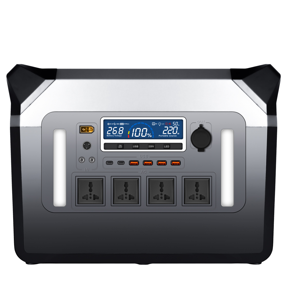 3000W Portable Power Station S - Portable Generator Inverter review and price