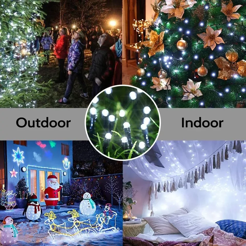 LED Solar Light String 8 Funct - Outdoor Power Outlet Solar review and price