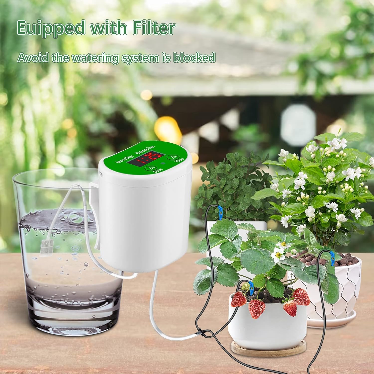 Outdoor Garden Plant Watering  - Outdoor Power And Plant review and price