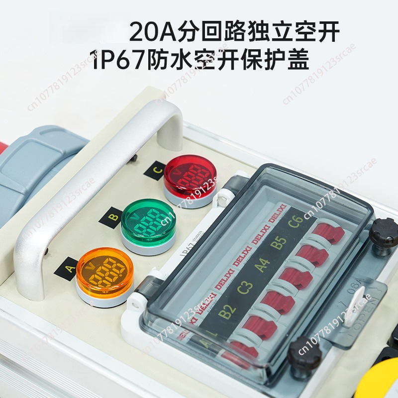 6‑Way Small Electrical Box 16A - Outdoor Power Box review and price