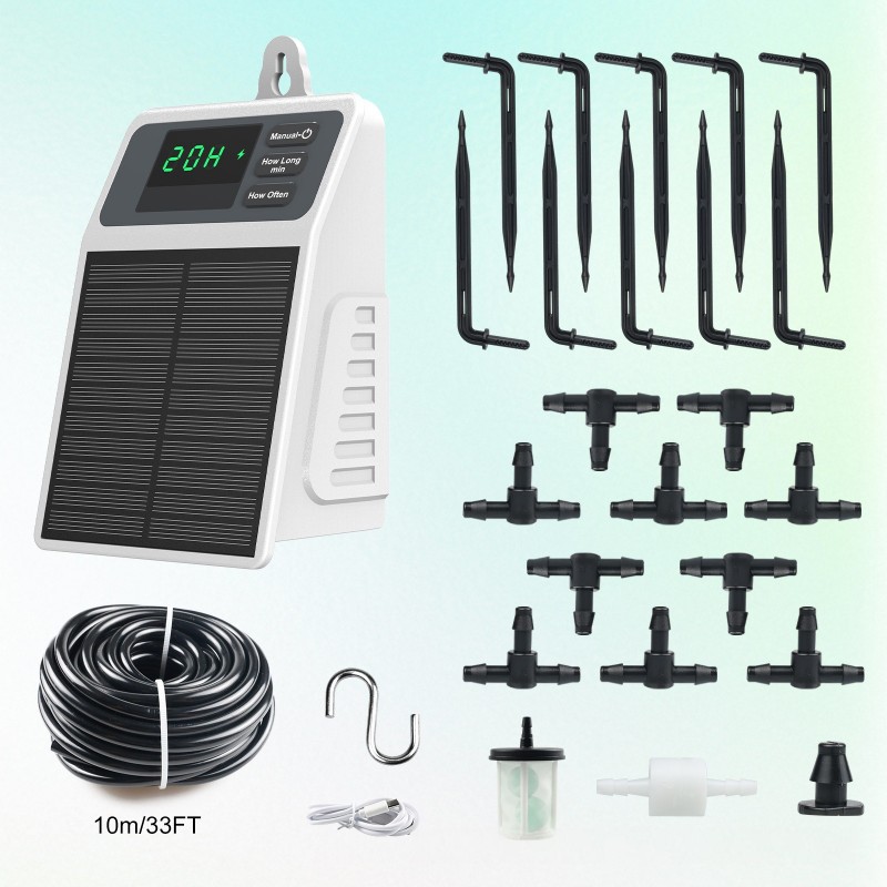 A03F-Solar Powered Automatic D - Outdoor Power And Plant review and price