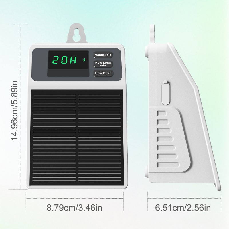 A03F-Solar Powered Automatic D - Outdoor Power And Plant review and price