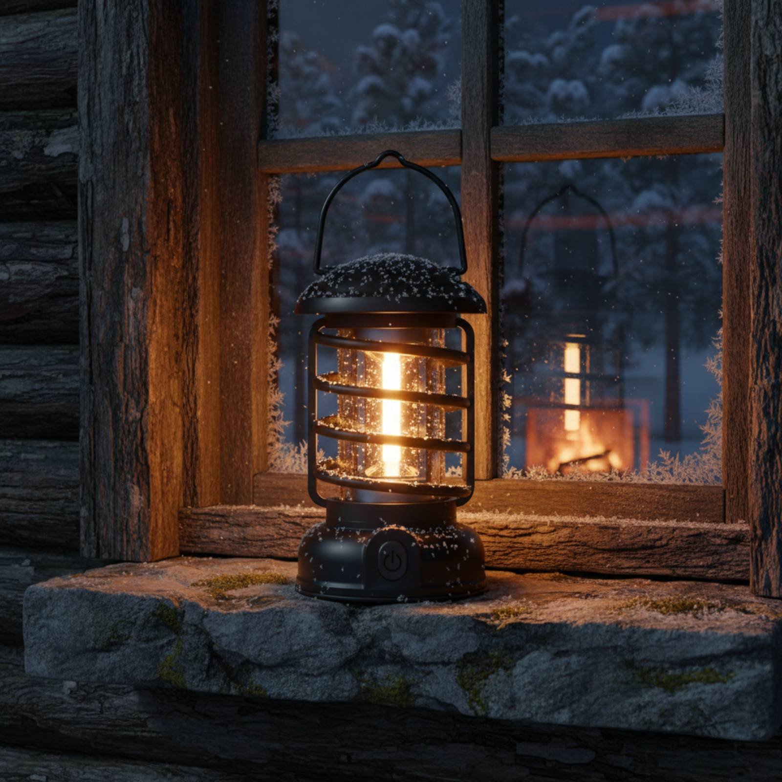 Retro Camping Lantern Two-Way  - Outdoor Power For Lights review and price