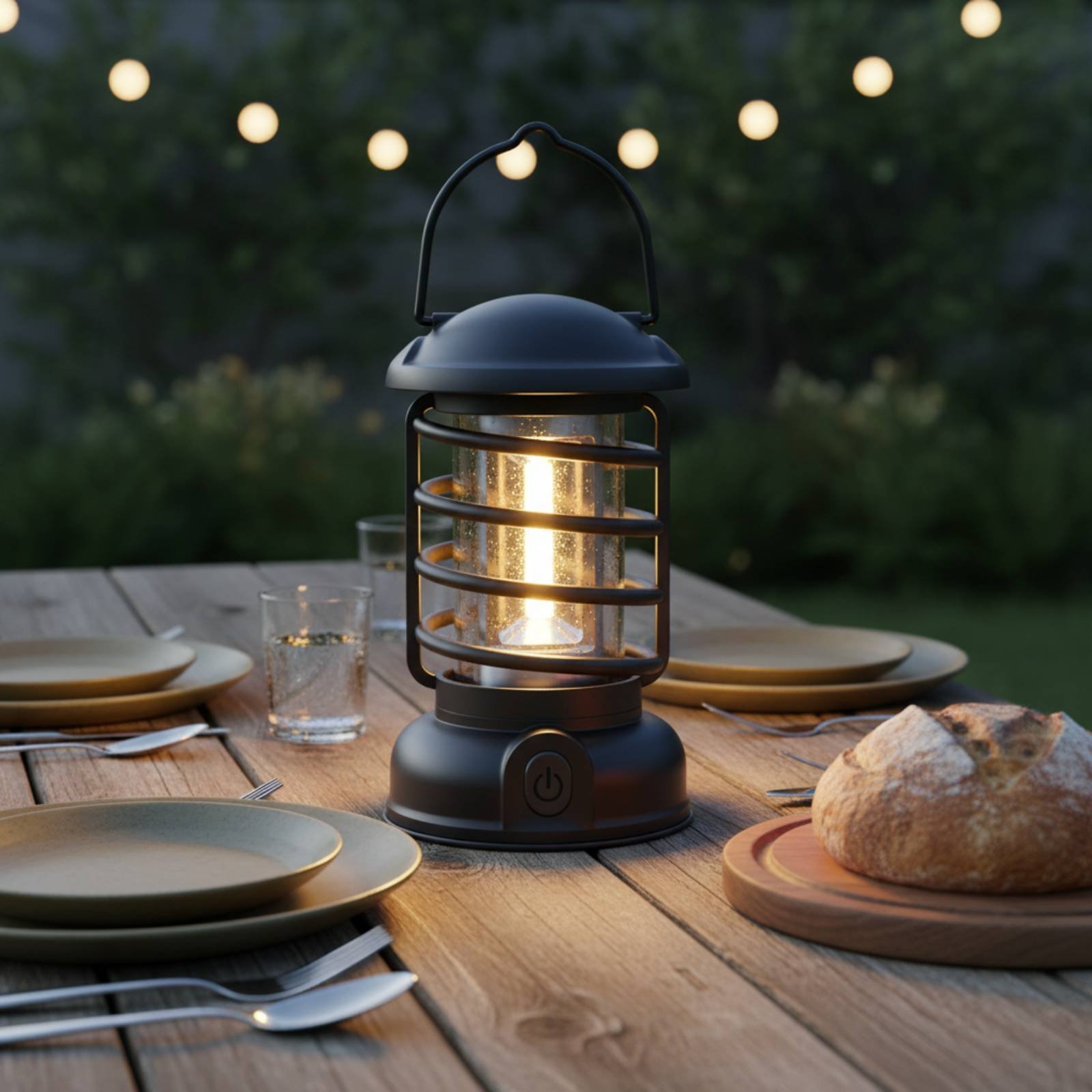 Retro Camping Lantern Two-Way  - Outdoor Power For Lights review and price