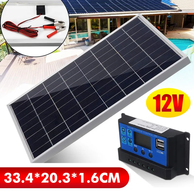50W Solar Panel Kit Mono Cryst - Outdoor Power Board review and price