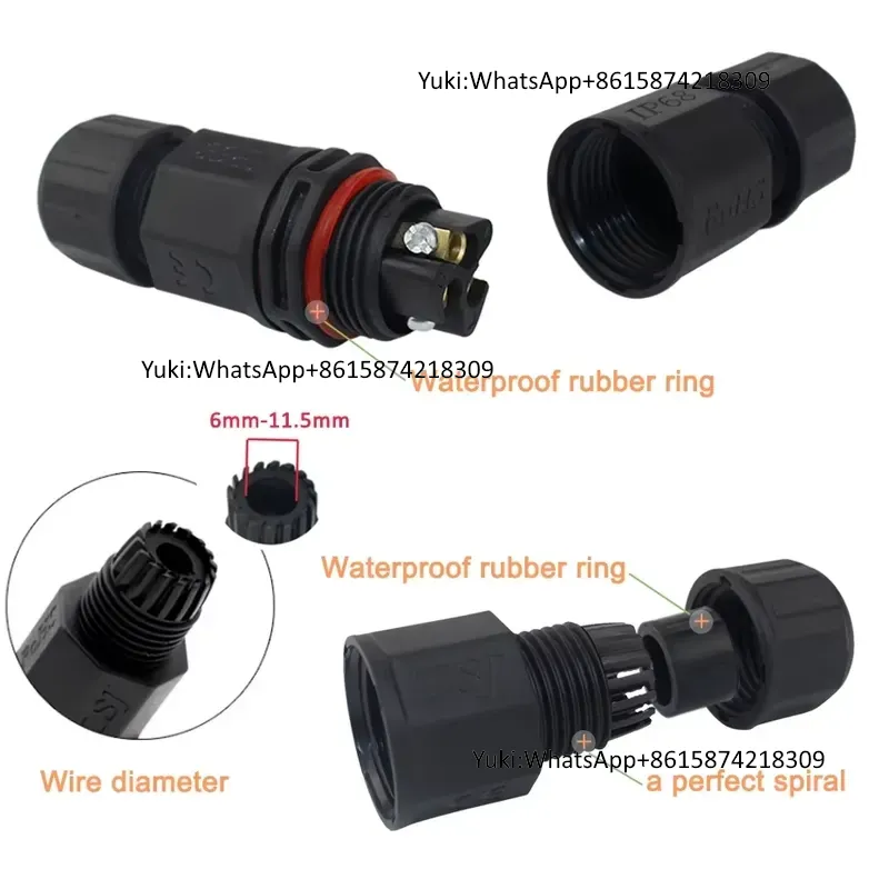IP68 Waterproof Cable T Tap El - Outdoor Power Box review and price