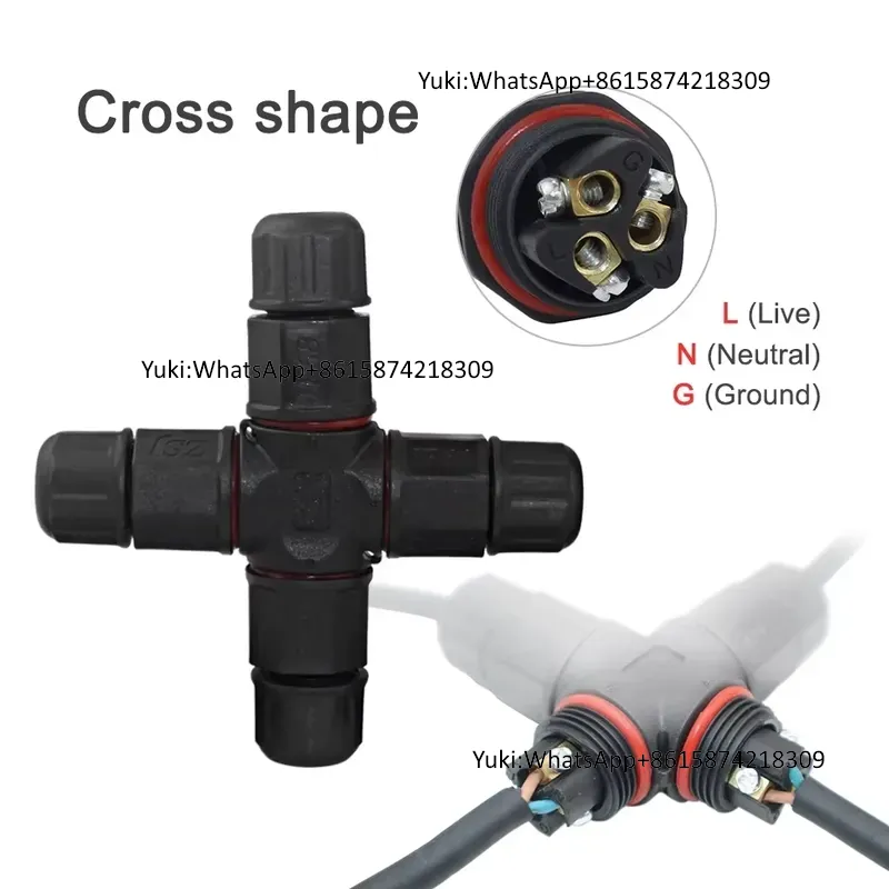 IP68 Waterproof Cable T Tap El - Outdoor Power Box review and price