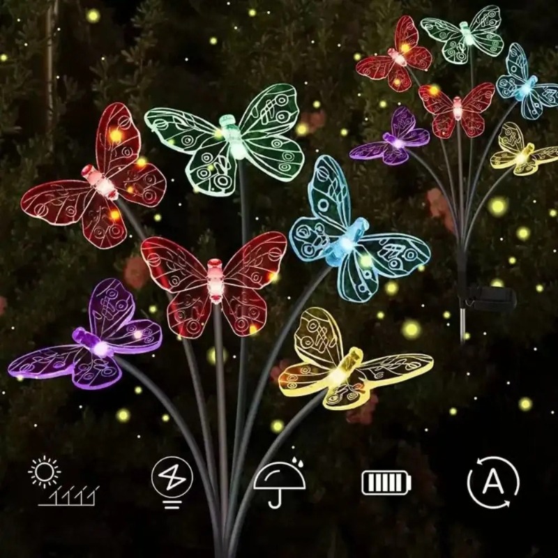 Solar Powered Butterfly Lights - Outdoor Power For Lights review and price