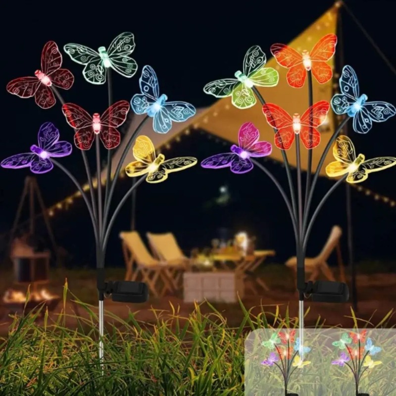 Solar Powered Butterfly Lights - Outdoor Power For Lights review and price