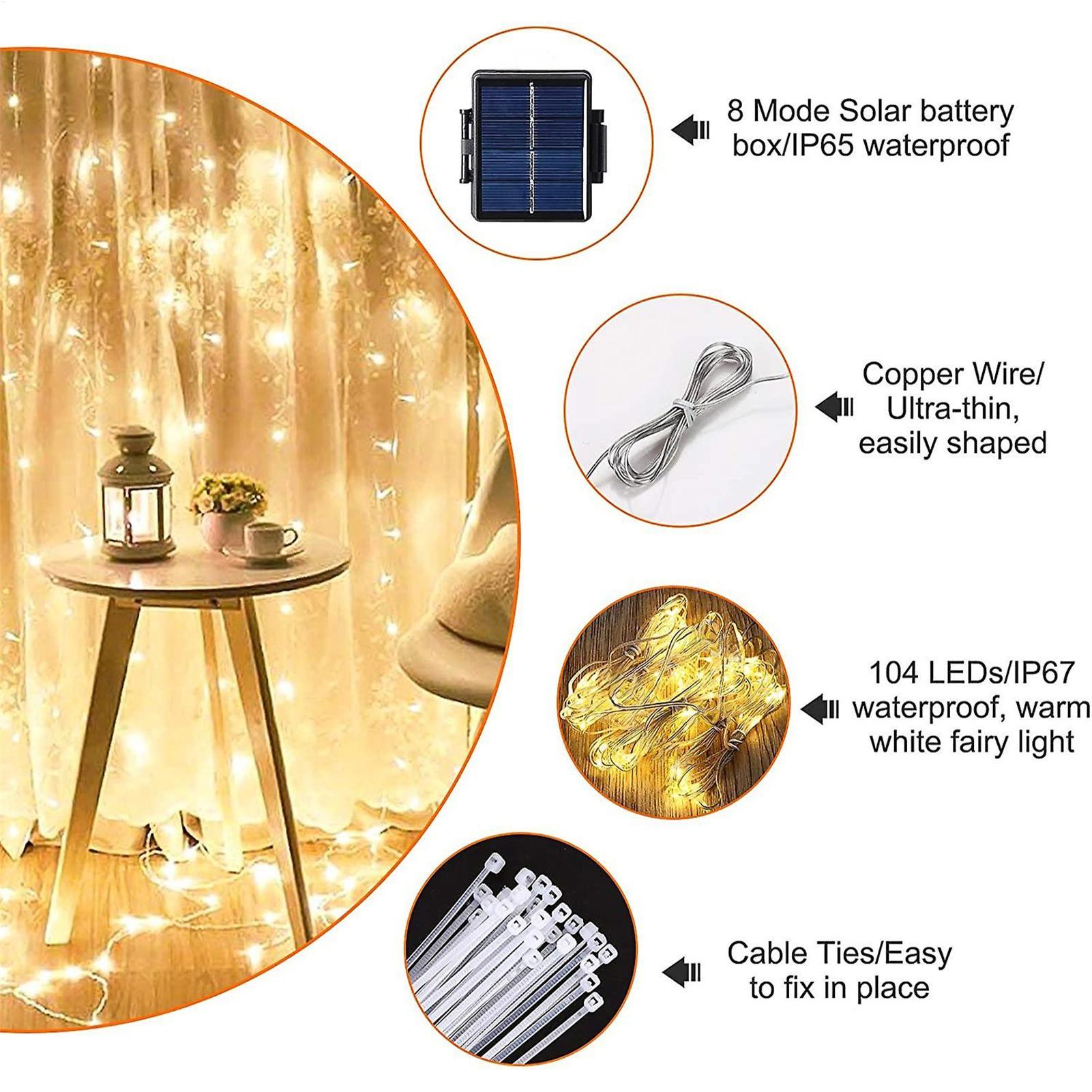 Solar Umbrella String Light 10 - Outdoor Power Outlet Solar review and price