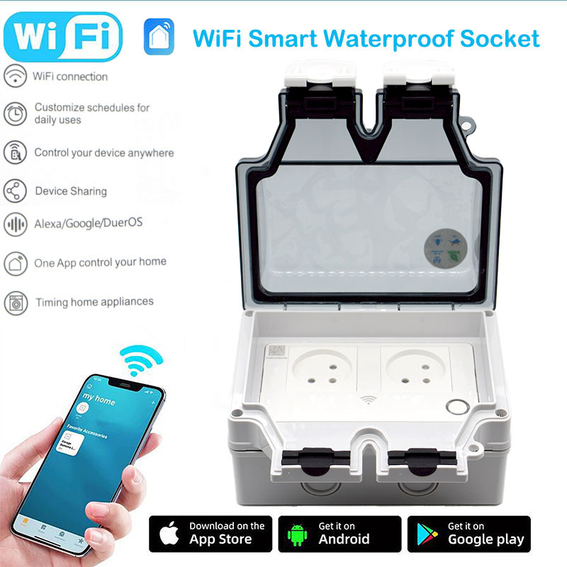 16A Smart Socket IP66 Waterpro - Outdoor Power Jack review and price