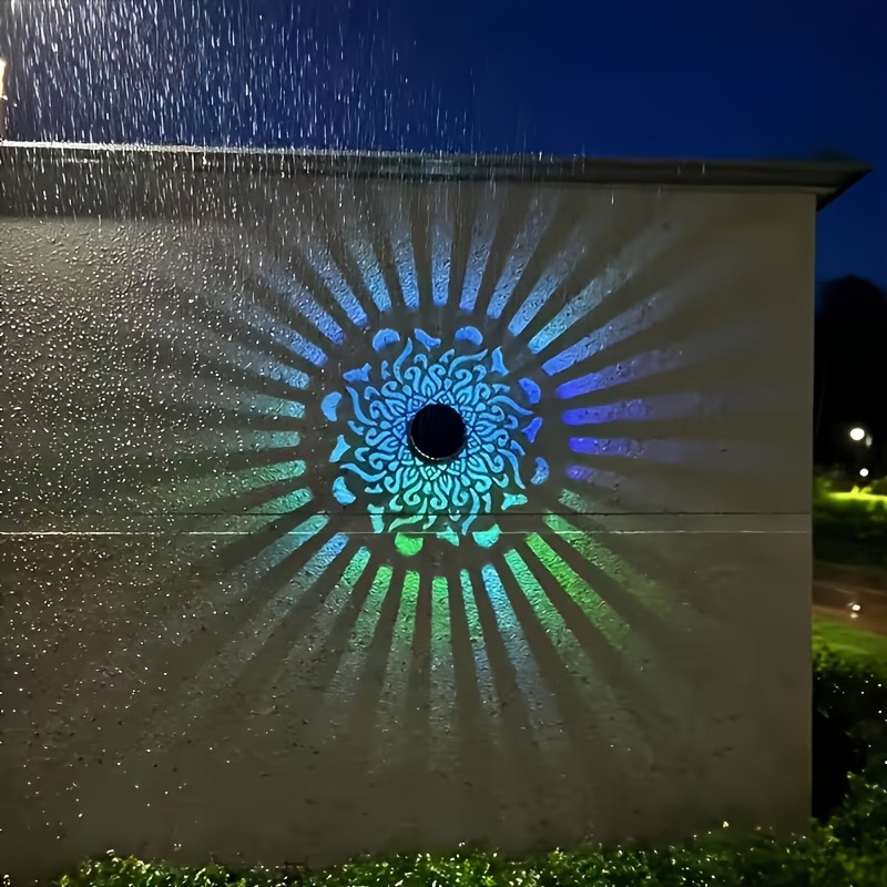 Solar LED Wall Light Mandala P - Outdoor Power Outlet Solar review and price