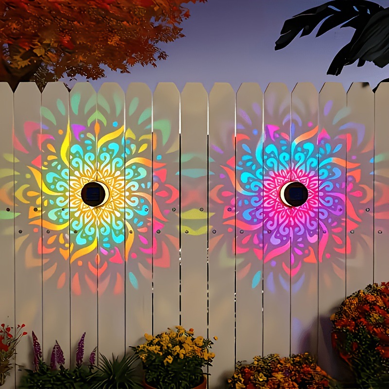 Solar LED Wall Light Mandala P - Outdoor Power Outlet Solar review and price