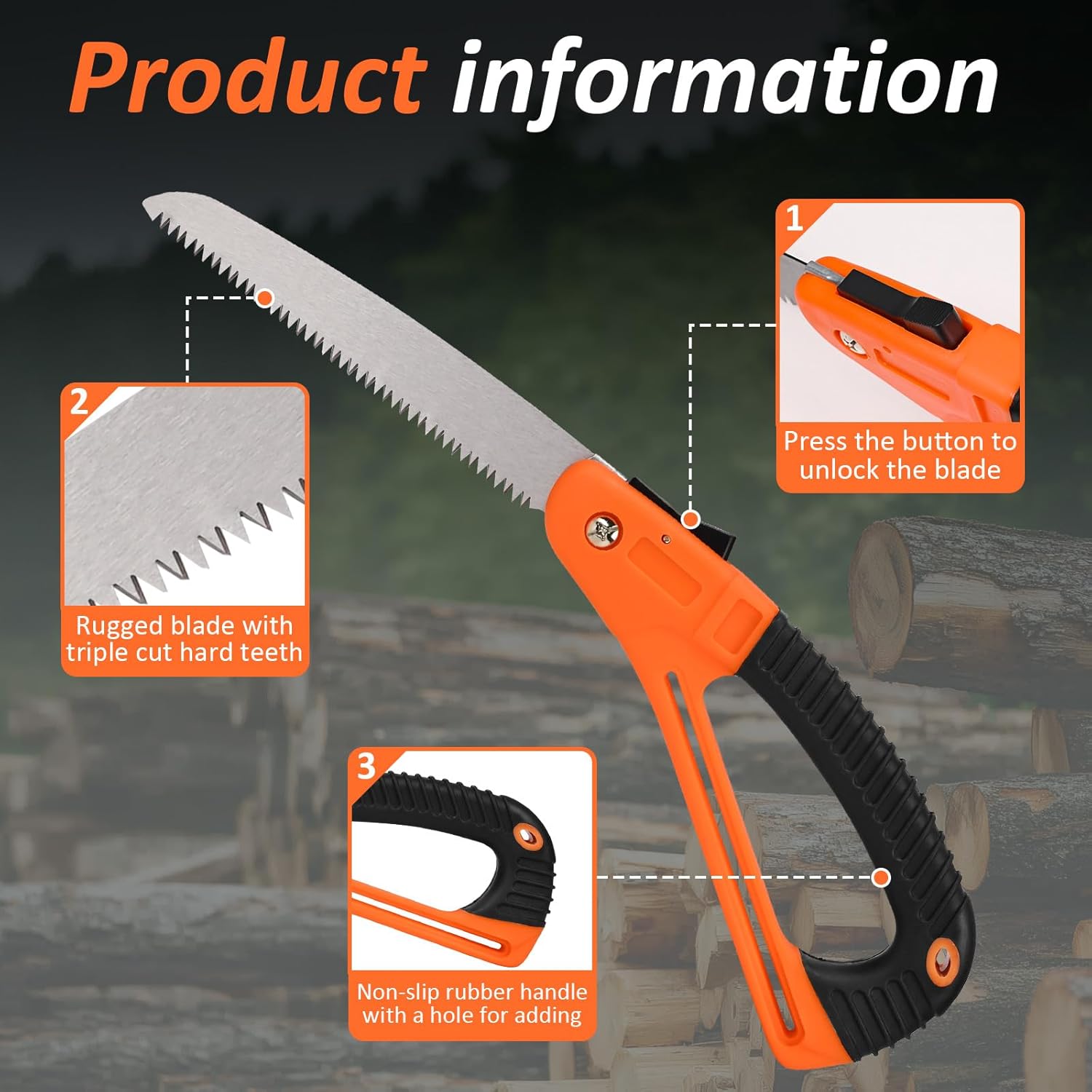 Folding Saw Portable Hand Saw  - Outdoor Power Board review and price